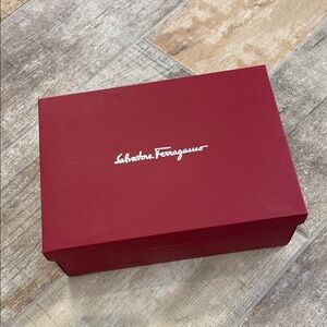 Salvatore Ferragamo Red Shoe Box